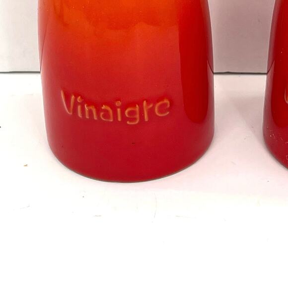 Le Creuset vinegar and oil set - Picture 2 of 5